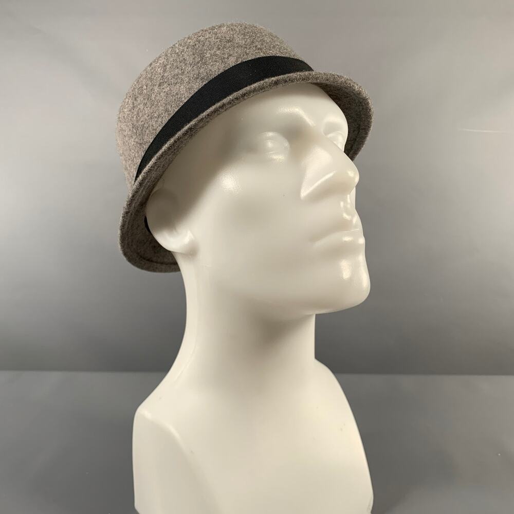 MAKINS Size L Grey Black Heather Felt Hats